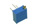 Miniatyrbild 3 av 3: Bourns 3296P-1-103LF Cermet trimmer Lineær 0.5 W 10 kΩ 9 ° 1 stk
