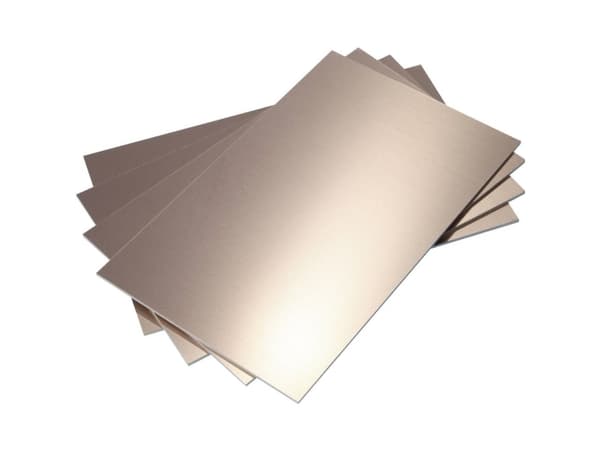 Bungard 020306E75 Basmaterial ensidigt utan (L x B) 100 mm x 100 mm 1 st