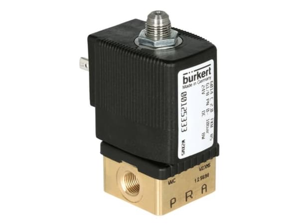 Bürkert Suoraan ohjattu venttiili 126140 6014 230 V/AC Runkomateriaali Messinki Tiivistemateriaali FKM 1 kpl