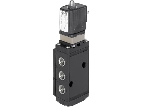 Bürkert Servostyret valve 131422 6519 Namur 24 V/AC Cabinetmateriale Polyamide Forseglingsmateriale NBR, PUR 1 stk 1 stk