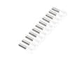 Miniatyrbild 4 av 5: Cimco 18 4460 Kabelskor 0,50 mm² Delvis isolerade Vit 500 st