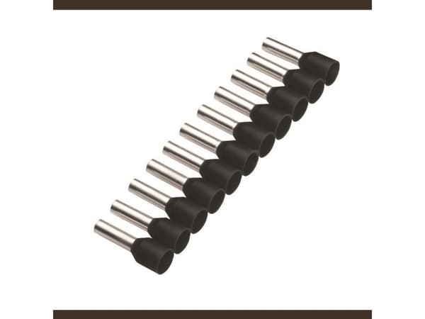 Cimco 18 4506 Kabelsko 1.50 mm² Delvist isoleret Sort 500 stk