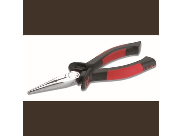 Cimco 10 0214, Nesetang, Sjokkresistent, PU plastikk, Stål, Plast, Sort, Rød, 160 mm