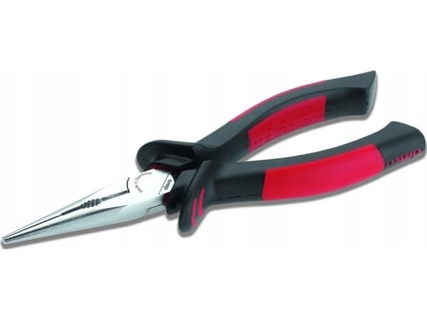 Cimco 10 0214, Nesetang, Sjokkresistent, PU plastikk, Stål, Plast, Sort, Rød, 160 mm