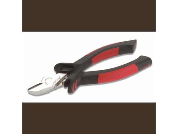 Cimco 10 0574, Avbitartång, Stöttålig, PU-plast, Stål, Plast, Svart, Röd, 160 mm