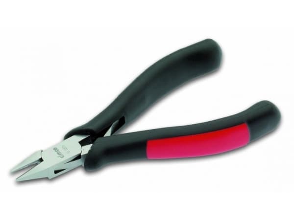 Cimco 100806, Diagonal tang, Beskyttelse mot elektrostatisk utladning (ESD), Stål, Sort, Rød, 120 mm
