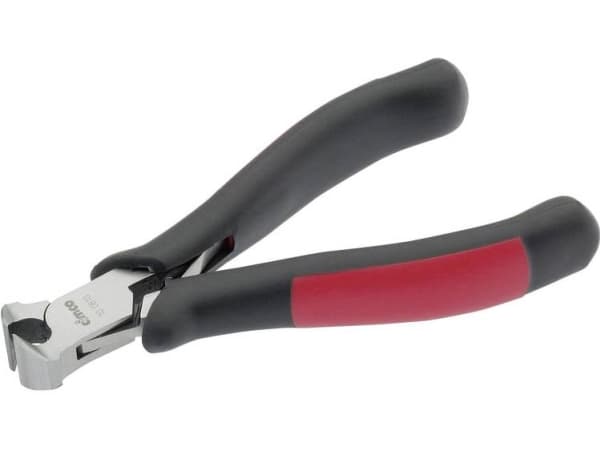 Cimco 10 0810, Ändavbitartång, Stål, Svart, Röd, 12 cm