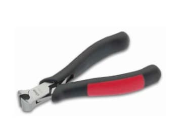 Cimco 10 0810, Ändavbitartång, Stål, Svart, Röd, 12 cm