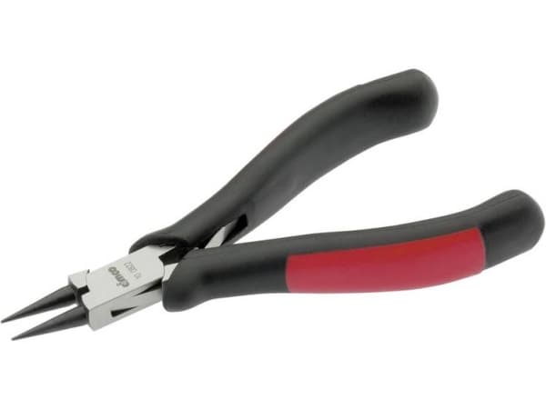 Cimco 10 0822, Rosenkranstang, Stål, Sort, Rød, 12,5 cm
