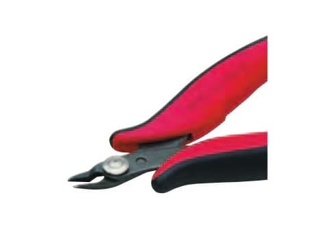 Cimco 101038, Diagonal tang, Plast, Sort, Rød, 129 mm
