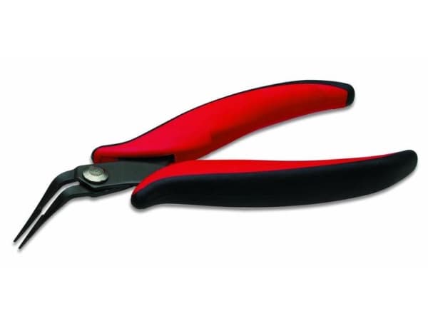 Cimco 101076 Elektronik og finmekanik Spidstang 45° bøjet 152 mm