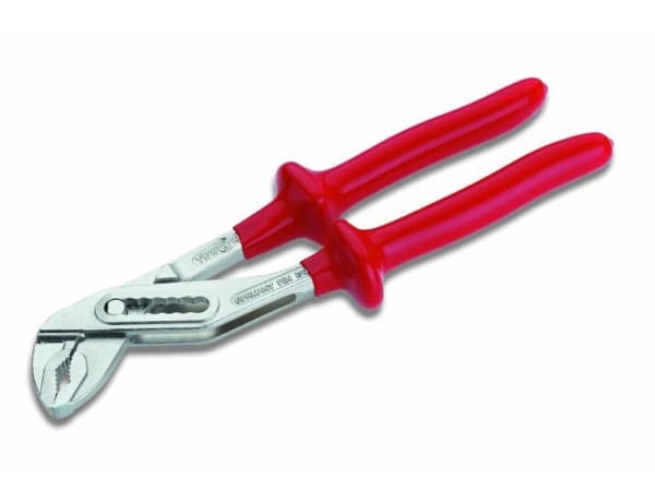 Cimco 10 8724, Krom-vanadium-stål, Plast, Röd, 25 cm