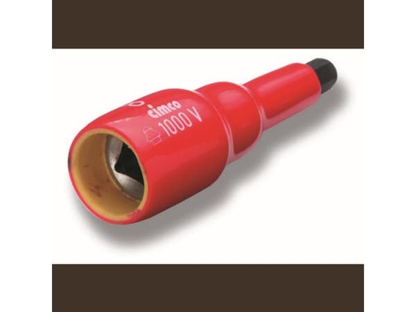 Cimco 112672 Pistorasian kiinnitys 6 mm Ruuvimeisseli 1/2 (12,5 mm) 70 mm 1 kpl