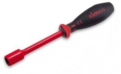 Cimco 117805, 22 cm, Svart, Röd