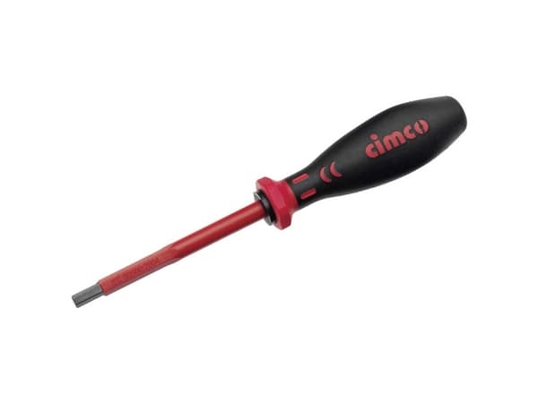 Cimco Cimco Werkzeuge VDE Indvendig sekskants-skruetrækker Nøglebredde: 6 mm Klinge-længde: 100 mm Mål, længde: 215 mm