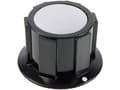 Pikkukuva 2 / 2: Cliff Fc1622 Knob Black, Silver Ø Xh 25.4mm X 15.1mm 1 Pc