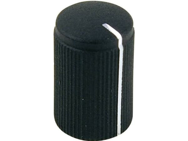 Cliff FC7249 Skalskiva Svart (Ø x H) 10 mm x 15 mm 1 st