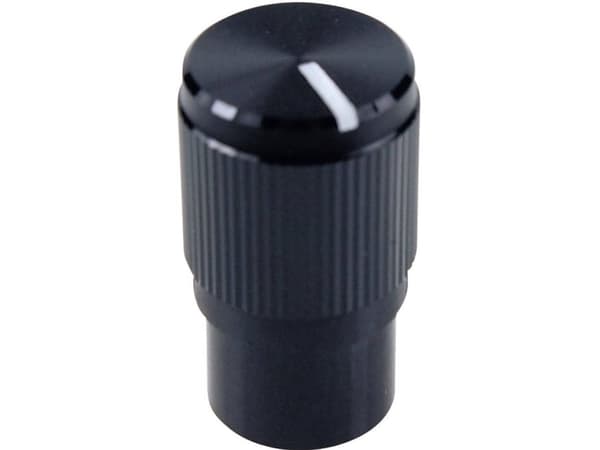 Cliff FC7257 Drejeknap Sort (Ø x H) 10.7 mm x 19 mm 1 stk