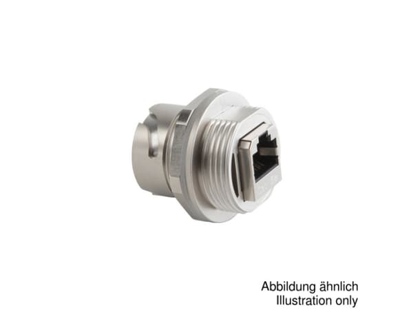 Conec 17-10020, RJ45, Metallisk, Cat5e, IP67, Nickel, Koppar