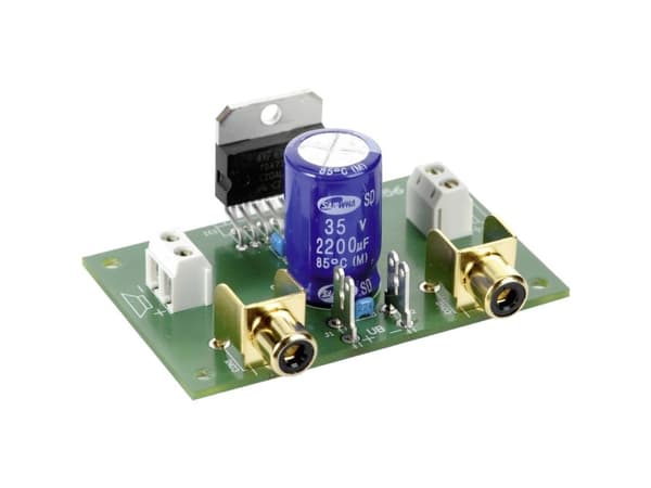 Conrad Components Stereovahvistinsarja 9 V/DC, 12 V/DC, 18 V/DC 35 W 2 Ohm