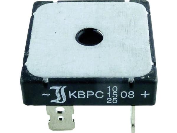 Diotec KBPC10/15/2506FP Broensretter KBPC 600 V 25 A Enkeltfaset