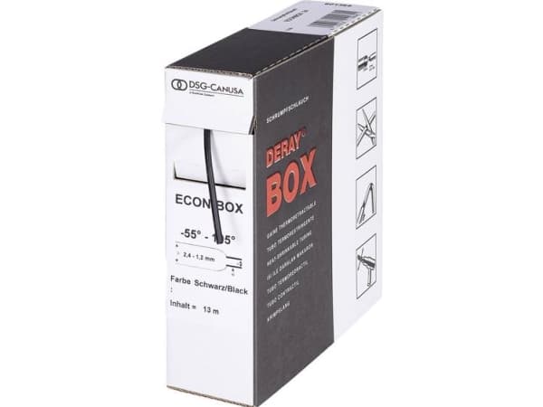 DSG Canusa 8610064702 Krympeslange uden lim Grå 6.40 mm 3.20 mm Krympningshastighed:2:1 6 m