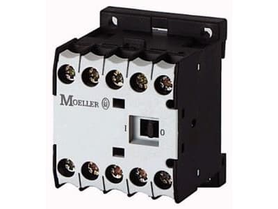 Eaton DILEM-01(230V50HZ,240V60HZ), Kontaktori, Musta, Valkoinen, IP20, 45 mm, 52 mm, 58 mm