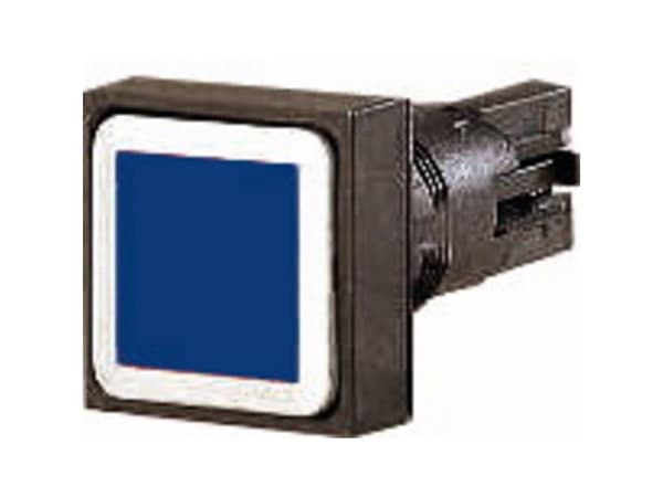 Eaton Q25D-BL, Nappi, Musta, Sininen, Muovi, IP65, 50 mm