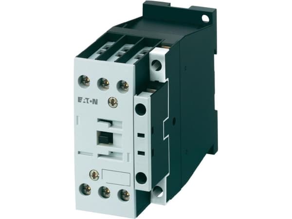Eaton DILM38-10(230V50HZ,240V60HZ), Kontaktori, Musta, Valkoinen, IP00, 56 mm, 85 mm