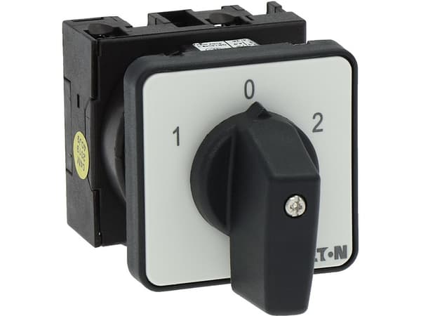 Eaton T0-1-8210/E, Vippströmställare, 1P, Plast, Svart, Metallisk, IP65, 48 mm