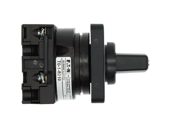 Eaton T0-1-8210/E, Vippströmställare, 1P, Plast, Svart, Metallisk, IP65, 48 mm
