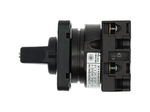 Eaton T0-1-8210/E, Vippströmställare, 1P, Plast, Svart, Metallisk, IP65, 48 mm