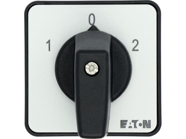 Eaton T0-1-8210/E, Vippströmställare, 1P, Plast, Svart, Metallisk, IP65, 48 mm