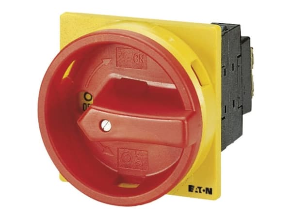 Eaton T3-1-102/EA/SVB Omkopplingsbar 32 A 690 V 1 x 90 ° Gul, röd 1 st