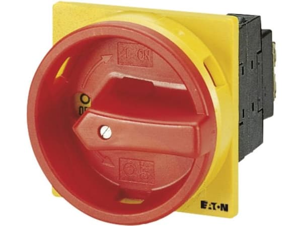 Eaton T3-1-102/EA/SVB Omkopplingsbar 32 A 690 V 1 x 90 ° Gul, röd 1 st