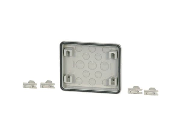 Eaton FL2-2 Laippalevy kohokuvioinnilla (L x S x K) 23 x 187,5 x 116 mm Harmaa 1 kpl