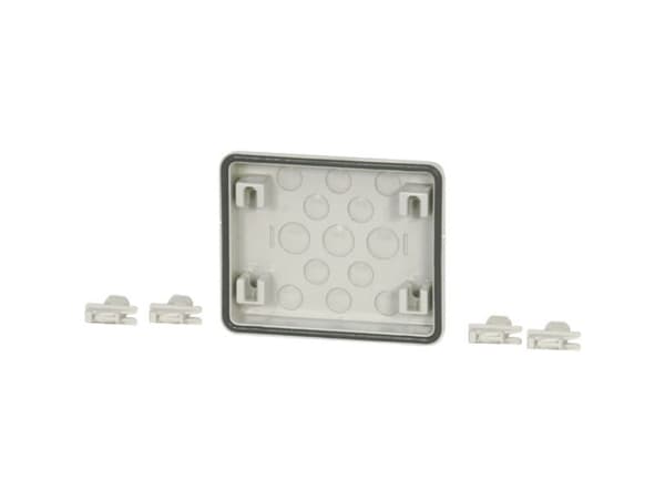 Eaton FL2-2 Laippalevy kohokuvioinnilla (L x S x K) 23 x 187,5 x 116 mm Harmaa 1 kpl