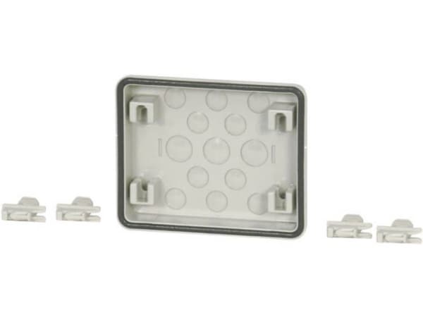 Eaton FL2-2 Laippalevy kohokuvioinnilla (L x S x K) 23 x 187,5 x 116 mm Harmaa 1 kpl