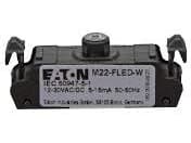 Eaton M22-FLED-W, Sähkökotelon valo, Musta, Harmaa, IP20 IEC 60947-5-1 IEC/EN 60947-5; UL 508; CSA-C22.2 No. 14-05; CSA-C22.2 No. 94-91 CSA, AC, DC,
