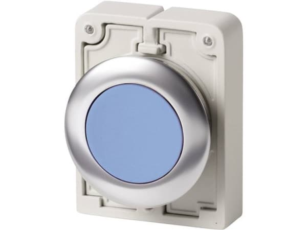 Eaton 182947 M30C-FDR-B Pressostat flad, Rund, Forkromet Blå 1 stk