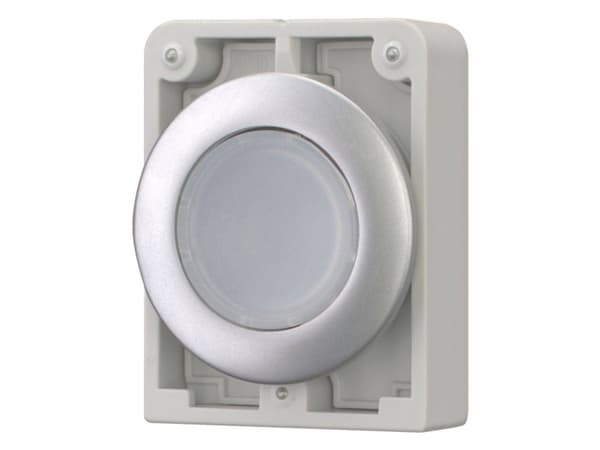 Eaton 182950 M30C-FDRL-W Painekytkin litteä, pyöreä, kromattu valkoinen 1 kpl