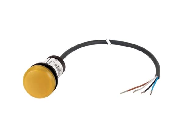 Eaton C22-L-Y-24-P66 Merkkivalot tasainen keltainen 24 V DC/AC 1 kpl