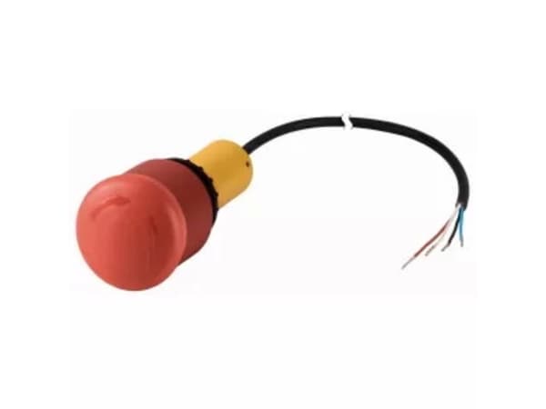 Eaton C22-PVT-K02-P62 Nødstopknap 24 V DC/AC 4 A 2 x brydekontakt IP65, IP66, IP67, IP69 1 stk 1 stk