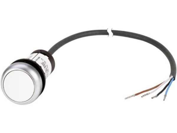 Eaton C22-D-W-K10-P62 Tryckknapp platt Vit 1 st