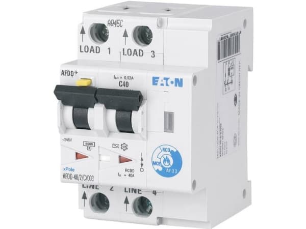 Eaton 187237 Brandbeskyttelsesstyring 2-polet 40 A 0,03 A 230 V/AC 1 stk