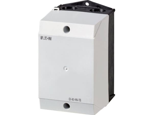 Eaton CI-K1-95-TS Tomt hus Til bæreskinnemontering (L x B x K) 95 x 80 x 120 mm Gråhvid (RAL 7035), Sort (RAL 9005) 1 stk