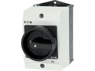 Eaton T0-3-15683/I1/SVB-SW sähkökytkin Kiertokytkin 3P Musta, Valkoinen