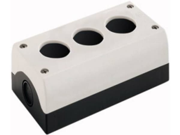 Eaton M22-I3 Skåp för utanpåliggande montering 3 installationspunkter, För fastsättning i marken (Ø x H) 22 mm x 80 mm Antracit 1 st