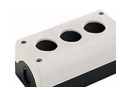 Eaton M22-I3 Skåp för utanpåliggande montering 3 installationspunkter, För fastsättning i marken (Ø x H) 22 mm x 80 mm Antracit 1 st