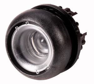 Eaton M22S-D-X, Nappi, Musta, Metallinen, Muovi, IP66, IP67, IP69, 29,7 mm, 29 mm